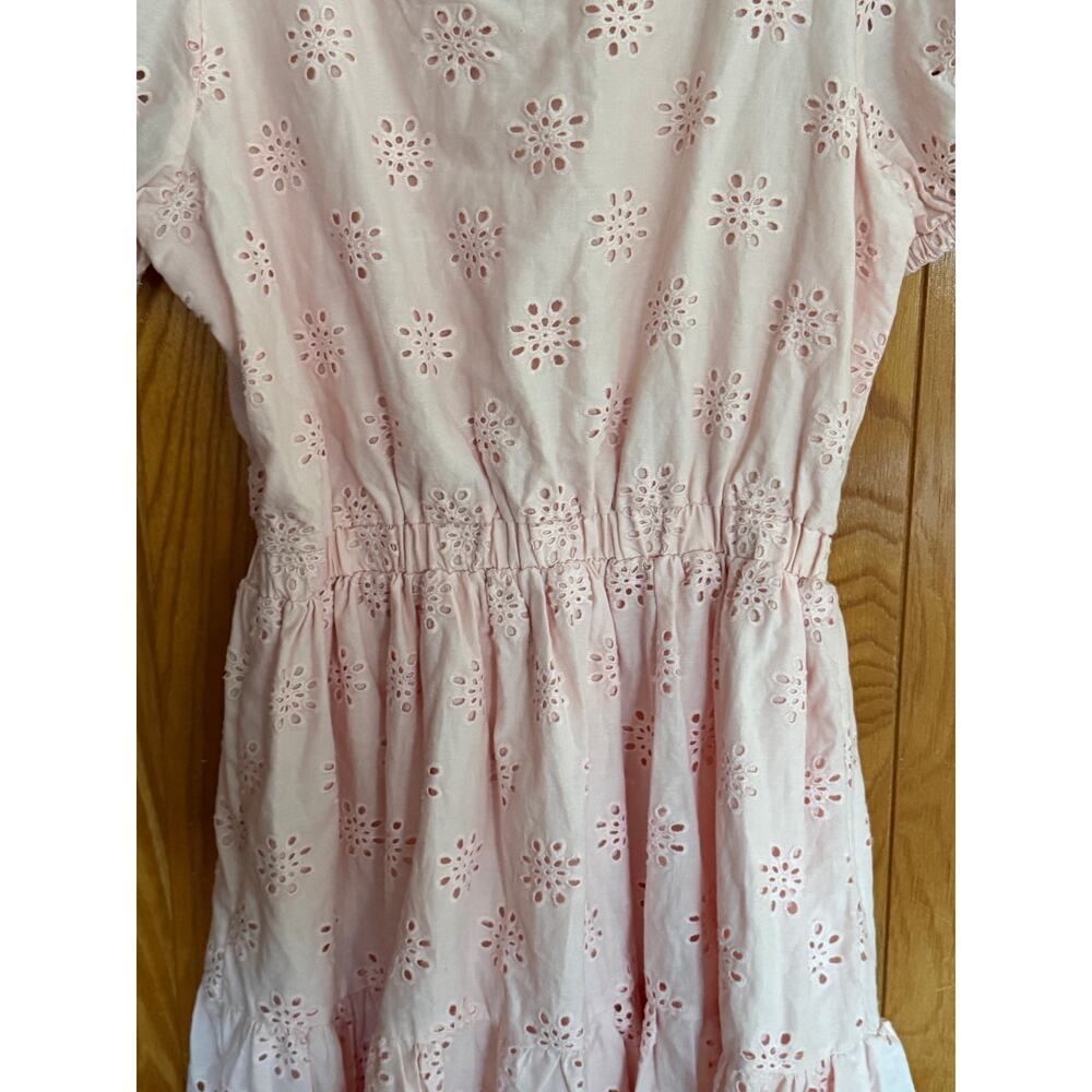 Seed Teen Pink Eyelet Broiderie Anglaise Mini Dress NWT, 16 - Picture 5 of 10